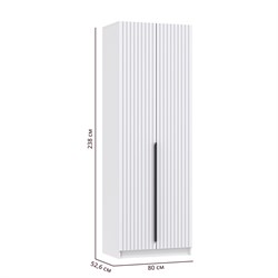 Брандо Шкаф для одежды 67.14 МДФ ОЛМЕКО МФ Олмеко - фото 4