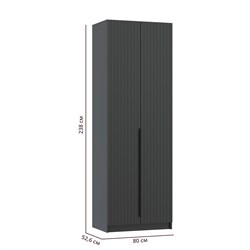 Брандо Шкаф для одежды 67.14 МДФ ОЛМЕКО МФ Олмеко - фото 12