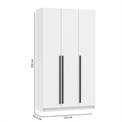 Брандо Шкаф для одежды 67.12 ЛДСП ОЛМЕКО МФ Олмеко - фото 4