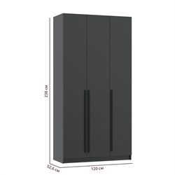 Брандо Шкаф для одежды 67.12 ЛДСП ОЛМЕКО МФ Олмеко - фото 12