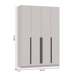 Брандо Шкаф для одежды 67.13 ЛДСП ОЛМЕКО МФ Олмеко - фото 8