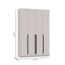 Брандо Шкаф для одежды 67.09 ЛДСП ОЛМЕКО МФ Олмеко - фото 12