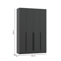 Брандо Шкаф для одежды 67.09 ЛДСП ОЛМЕКО МФ Олмеко - фото 8