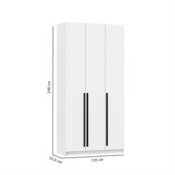 Брандо Шкаф для одежды 67.08 ЛДСП ОЛМЕКО МФ Олмеко - фото 4