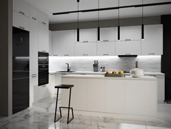 Кухня Идеалиста Royal 2600*4000 Blanco МДФ угловая  - фото 1