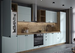 Кухня Перфетта Royal 4000 Sky Blue МДФ прямая Сурская Мебель МФ - фото 1