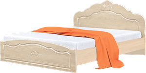 Корона Кровать №1 1.4 м Союз-мебель Союз-мебель МФ - фото 1