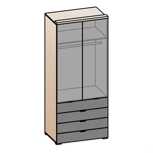 Шаде Шкаф комбинированный ШК-2907 Сантан