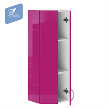 Вегас (Виола НЕО) Шкаф верхний высокий торцевой ШТС-300 Стиль МФ - фото 1