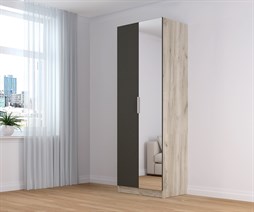 Венеция Шкаф 800 с зеркалом НК НК-мебель МФ - фото 1