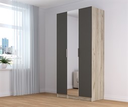 Венеция Шкаф 1,2м с зеркалом НК НК-мебель МФ - фото 1