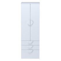 Пикси Шкаф распашной с ящиками и полкой 60х57х180 Гуд Лакк МФ - фото 1