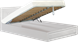 Аэлита Кровать с подъемным механизмом №1 1,4м Союз-мебель Союз-мебель МФ - фото 1