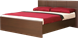 Палермо Кровать №1 1.4 м Союз-мебель Союз-мебель МФ - фото 1