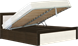 Токио Кровать с подъемным механизмом №2 1.4 м Союз-мебель Союз-мебель МФ - фото 1
