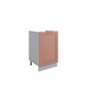 Квадро Шкаф нижний под мойку СМ 500 ДСВ МФ - фото 10
