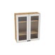 Тулиппа Шкаф верхний высокий со стеклом ШВС 809 СМ Сурская Мебель МФ - фото 6