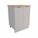 Монца Шкаф нижний С 600 ДСВ ДСВ МФ - фото 4