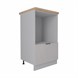 Монца Шкаф нижний с нишей и ящиком СН 600М ДСВ ДСВ МФ - фото 4