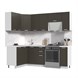 Кухонный гарнитур угловой без столешницы Альфа 130х170см СТМ Стенд-Мебель МФ - фото 1