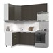 Кухонный гарнитур угловой высокий без столешницы Альфа 120х160см h=2370мм СТМ Стенд-Мебель МФ - фото 1