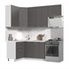 Кухонный гарнитур угловой высокий без столешницы Катрин 120х160см h=2370мм СТМ Стенд-Мебель МФ - фото 1