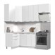 Кухонный гарнитур угловой высокий без столешницы Катрин 120х160см h=2370мм СТМ Стенд-Мебель МФ - фото 3