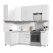 Кухонный гарнитур угловой высокий без столешницы Катрин 130х170см h=2370мм СТМ Стенд-Мебель МФ - фото 1