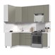 Кухонный гарнитур угловой высокий без столешницы Катрин 130х170см h=2370мм СТМ Стенд-Мебель МФ - фото 5