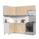 Кухонный гарнитур угловой без столешницы Ксения 120х160см СТМ Стенд-Мебель МФ - фото 3