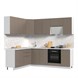 Кухонный гарнитур угловой без столешницы Ксения 180х240см СТМ Стенд-Мебель МФ - фото 3