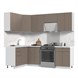 Кухонный гарнитур угловой высокий без столешницы Ксения 140х180см h=2370мм СТМ Стенд-Мебель МФ - фото 5