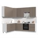 Кухонный гарнитур угловой высокий без столешницы Ксения 200х260см h=2370мм СТМ Стенд-Мебель МФ - фото 1
