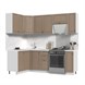 Кухонный гарнитур угловой без столешницы Модена 130х170см СТМ Стенд-Мебель МФ - фото 7