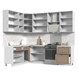 Кухонный гарнитур угловой высокий без столешницы Модена 180х200см h=2370мм Стенд-Мебель МФ - фото 4